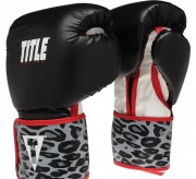 TITLE 8927 Боксерские перчатки TITLE Boxing Safari Leopard Fitness Gloves фото